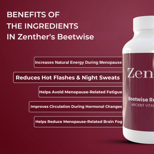 Restore What Menopause Quietly Takes Away with Zenther BeetWise Root Formula
